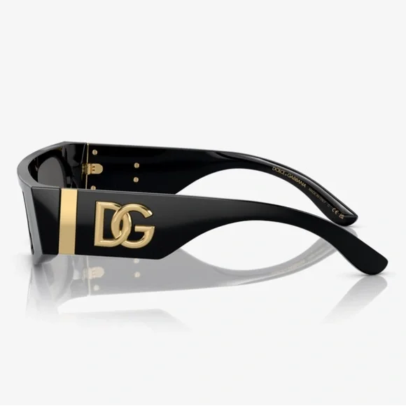 Black and Gold Sunglasses - Picture 8 of 8